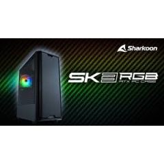 Sharkoon SK3 RGB, tower case (black)