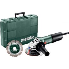 Leņķa slīpmašīna Metabo W 850-125 SET