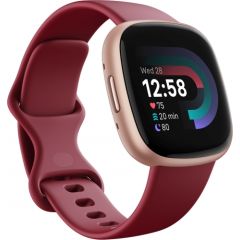 Fitbit Versa 4, beet juice/copper rose