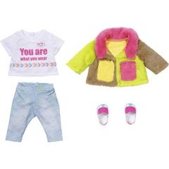 ZAPF Creation BABY born Deluxe Rainbow Coat - 830154