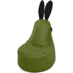 Qubo Mommy Rabbit Black Ears Moss VELVET