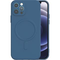 Mocco MagSilicone Soft Back Case Силиконовый чехол для Apple iPhone 14 Plus Синий