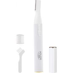 Adler Eyebrow Trimmer AD 2934w Pearl White, Cordless