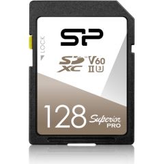 Silicon Power карта памяти SDXC 128GB Superior Pro UHS-II