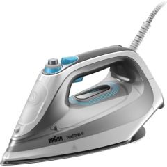 Braun TexStyle 9 SI 9270, steam iron (white/grey)