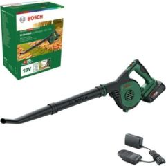 Akumulatora lapu pūtējs Bosch UniversalLeafBlower 18V-130; 18 V; 1x2,5 Ah akum.