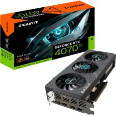 Graphics Card|GIGABYTE|NVIDIA GeForce RTX 4070 Ti|12 GB|GDDR6X|192 bit|PCIE 4.0 16x|GPU 2625 MHz|Dual Slot Fansink|1xHDMI|3xDisplayPort|GV-N407TEAGLEOC-12GD2.0