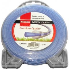 (Ir Veikalā) Trimmera aukla SPCX PREMIUM 2,4mm x 15m, Nevada