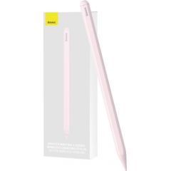 Wireless charging stylus for phone / tablet Baseus Smooth Writing (pink)