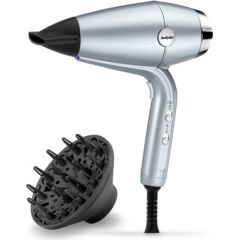 BaByliss Hydro-Fusion Hydro Fusion Hair Dryer 2100 W Metallic