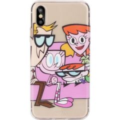 Cartoon Network Dexter Aizmugurējais Silikona Apvalks Priekš Apple iPhone X / XS Family