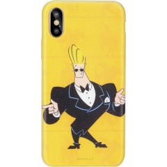 Cartoon Network Johnny Bravo Силиконовый чехол для Apple iPhone 7 Plus / 8 Plus Smoking