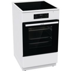 Gorenje Cooker GEIT5C60WPG Hob type Induction, Oven type Electric, White, Width 50 cm, Grilling, 70 L, Depth 59.4 cm