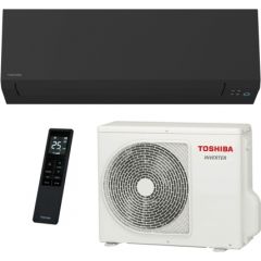 TOSHIBA SHORAI EDGE (Wi-Fi) RAS-B13G3KVSGB-E / RAS-13J2AVSG-E1 BLACK gaisa kondicionieris / kondicionētājs, 25-40m²