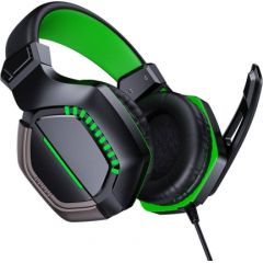 Joyroom JR-HG1 Wired Gaming Headset-Dark Green