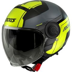 Axxis Helmets, S.a CASCO AXXIS OF509 SV RAVEN SV MILANO B3 AMARILLO FLUOR MATE XL