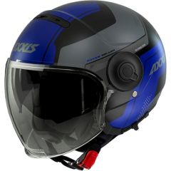 Axxis Helmets, S.a CASCO AXXIS OF509 SV RAVEN SV MILANO B7 AZUL MATE M