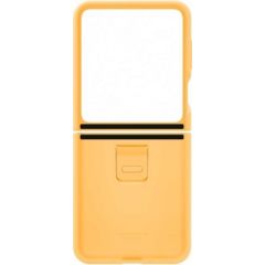 Samsung Galaxy Flip5 Silicone Cover with Ring Apricot