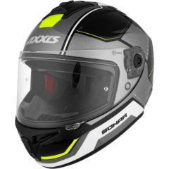 Axxis Helmets, S.a DrakenSONAR (S) B13 BlackGreyMat ķivere