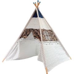 Import Leantoys Indian Teepee Tent Playhouse Dinosaurs Waterproof