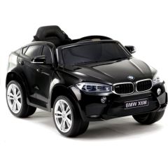 Vienvietīgs elektromobilis BMW X6, melns