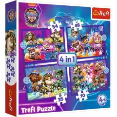 TREFL PAW PATROL Комплект пазлов Щенячий патруль 4в1