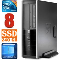 HP 8100 Elite SFF i5-650 8GB 240SSD DVD WIN10