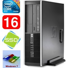 HP 8100 Elite SFF i5-650 16GB 120SSD DVD WIN7Pro