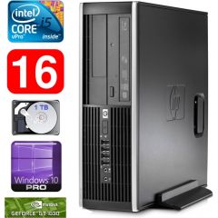 HP 8100 Elite SFF i5-650 16GB 1TB GT1030 2GB DVD WIN10Pro