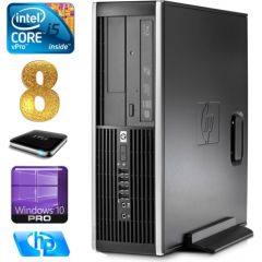 HP 8100 Elite SFF i5-650 8GB 1TB DVD WIN10Pro