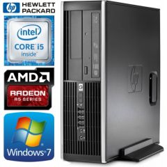 HP 8100 Elite SFF i5-650 8GB 240SSD+2TB R5-340 2GB DVD WIN7Pro