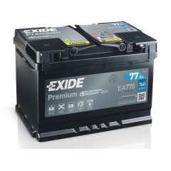 EXIDE PREMIUM  12V/77Ah/760A AKB 278x175x190