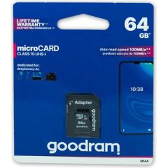 Goodram Карта Micro SD 64GB