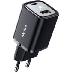 Charger McDodo CH-1701 33W with display (black)