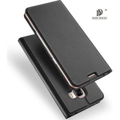 Dux Ducis Premium Magnet Case Grāmatveida Maks Telefonam Samsung J400 Galaxy J4 (2018) Pelēks