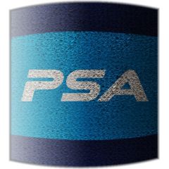 Salming PSA Wristband Short 2.0 Navy/Blue skvoša spēlētāja īsā sviedru aproce (1187864-0403)