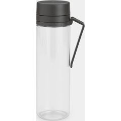 BRABANTIA Make & Take ūdens pudele ar sietiņu, dark grey - 148842