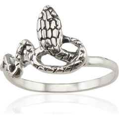 Серебряное кольцо #2101486(POx-Bk), Серебро 925°, оксид (покрытие), Размер: 17, 2.4 гр.