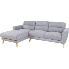 Corner sofa DANTE LC, light grey