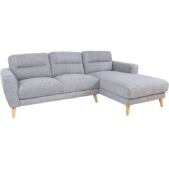 Corner sofa DANTE RC, light grey