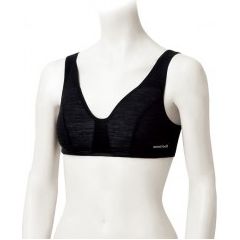 Mont-bell Apakšveļa W Super Merino SOFT BRA XL-CD Black