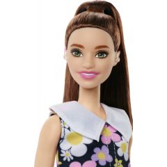 Lalka Barbie Mattel Lalka Barbie Fashionistas Sukienka w kwiatki / Aparat słuchowy HBV19 MATTEL