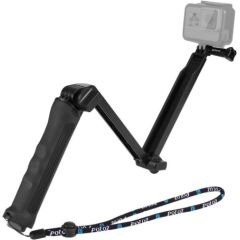 Puluz Folding Stick Selfie Stick/Tripod PU202 black