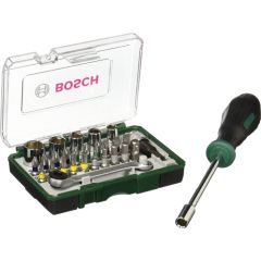 Skrūvgriežu uzgaļu komplekts Bosch 2607017331; 28 gab.