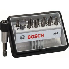 Bosch Uzgaļu komplekts Extra Hard; PH; PZ; T; S; 12 gab. +  turētājs
