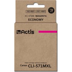 Actis KC-571M ink (replacement for Canon CLI-571M; Standard; 12 ml; magenta)