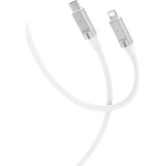 XO NB-Q252B Kабель для передачи данных и зарядки USB-C - Lightning 27W 1m