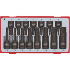 Tengtools Triecienuzgaļu komplekts  Teng Tools TT9015HX; 15 gab.