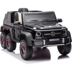 Bērnu vienvietīgs elektromobilis Mercedes G63 6x6, melns