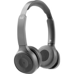 Cisco 730 Wireless Dual On-ear Headset USB-A Bundle - Carbon Black / HS-WL-730-BUNA-C